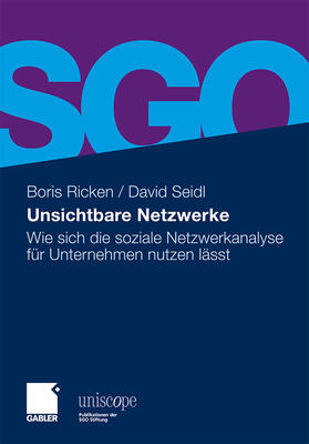 Seidl / Ricken |  Unsichtbare Netzwerke | Buch |  Sack Fachmedien