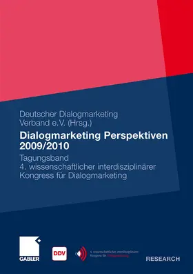 DDV / Deutscher Dialogmarketing Verband e.V. |  Dialogmarketing Perspektiven 2009/2010 | Buch |  Sack Fachmedien