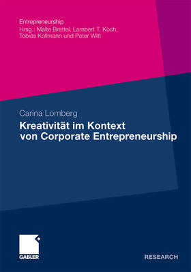 Lomberg |  Kreativität im Kontext von Corporate Entrepreneurship | Buch |  Sack Fachmedien