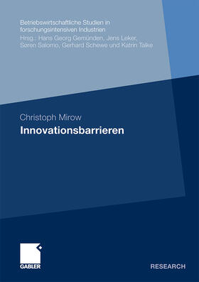 Mirow |  Innovationsbarrieren | Buch |  Sack Fachmedien