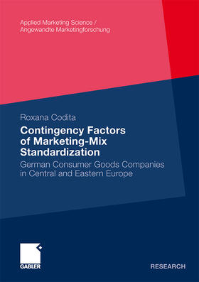 Codita |  Contingency Factors of Marketing-Mix Standardization | Buch |  Sack Fachmedien