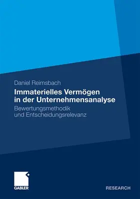 Reimsbach |  Immaterielles Vermögen in der Unternehmensanalyse | Buch |  Sack Fachmedien