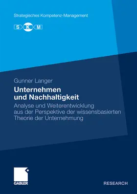 Langer |  Unternehmen und Nachhaltigkeit | Buch |  Sack Fachmedien