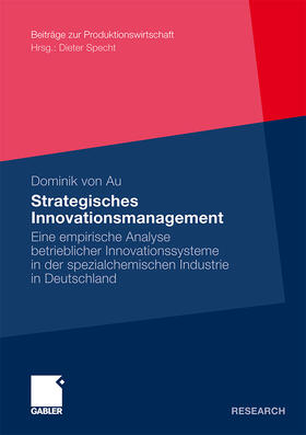 Au |  Strategisches Innovationsmanagement | Buch |  Sack Fachmedien