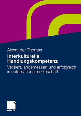 Thomas |  Interkulturelle Handlungskompetenz | Buch |  Sack Fachmedien