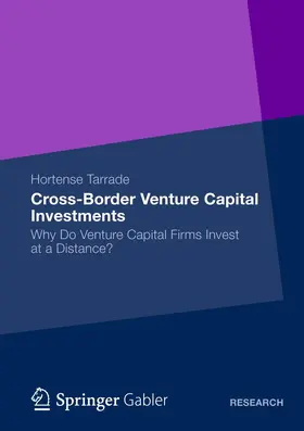 Tarrade |  Cross-Border Venture Capital Investments | Buch |  Sack Fachmedien