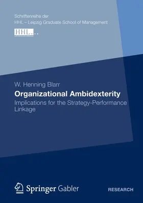 Blarr |  Organizational Ambidexterity | Buch |  Sack Fachmedien