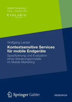 Lanzer |  Kontextsensitive Services für mobile Endgeräte | Buch |  Sack Fachmedien