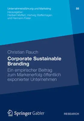 Rauch |  Corporate Sustainable Branding | Buch |  Sack Fachmedien