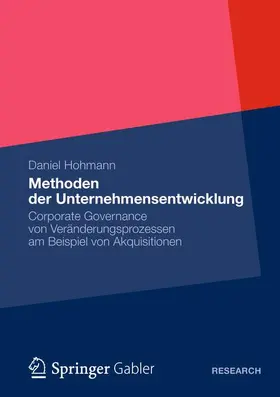 Hohmann |  Methoden der Unternehmensentwicklung | Buch |  Sack Fachmedien