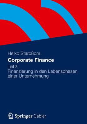 Staroßom |  Corporate Finance 2 | Buch |  Sack Fachmedien