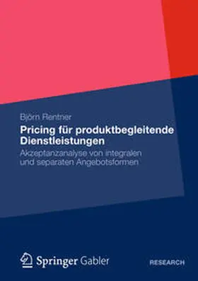 Rentner |  Pricing für produktbegleitende Dienstleistungen | Buch |  Sack Fachmedien