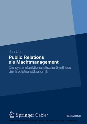 Lies |  Public Relations als Machtmanagement | eBook | Sack Fachmedien