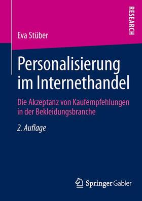 Stüber |  Personalisierung im Internethandel | Buch |  Sack Fachmedien