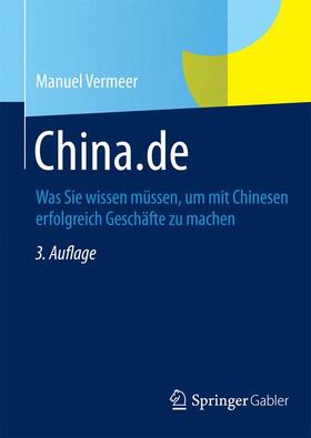 Vermeer |  China.de | Buch |  Sack Fachmedien