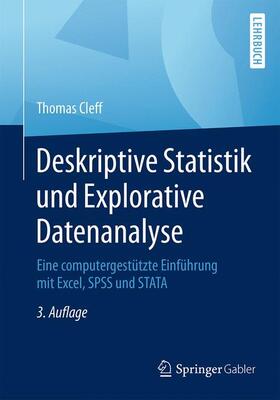 Cleff |  Cleff, T: Deskriptive Statistik und Explorative Datenanalyse | Buch |  Sack Fachmedien