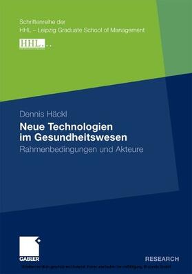 Häckl |  Neue Technologien im Gesundheitswesen | eBook | Sack Fachmedien