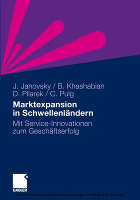 Janovsky / Khashabian / Kashabian | Marktexpansion in Schwellenländern | E-Book | sack.de