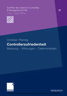 Pfennig |  Controllerzufriedenheit | eBook | Sack Fachmedien