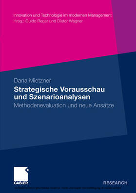 Mietzner |  Strategische Vorausschau und Szenarioanalysen | eBook | Sack Fachmedien