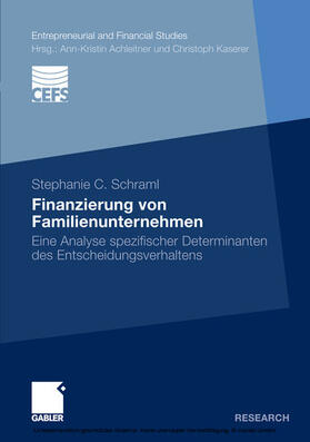 Schraml |  Finanzierung von Familienunternehmen | eBook | Sack Fachmedien