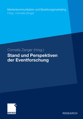 Zanger |  Stand und Perspektiven der Eventforschung | eBook | Sack Fachmedien