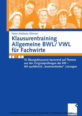 Werner |  Klausurentraining Allgemeine BWL/ VWL für Fachwirte | eBook | Sack Fachmedien