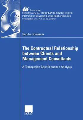 Niewiem |  The Contractual Relationship between Clients and Management Consultants | Buch |  Sack Fachmedien