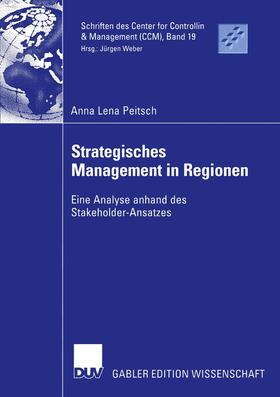 Peitsch |  Peitsch, A: Strategisches Management in Regionen | Buch |  Sack Fachmedien