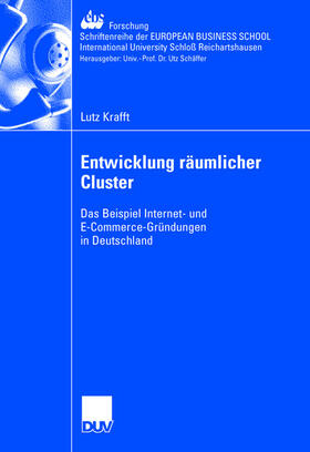 Krafft |  Entwicklung räumlicher Cluster | Buch |  Sack Fachmedien