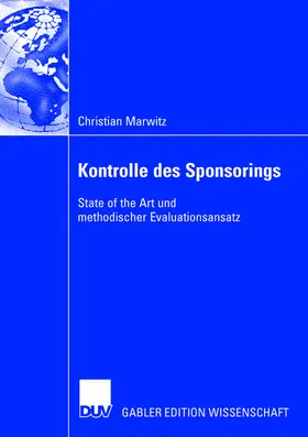 Marwitz |  Kontrolle des Sponsorings | Buch |  Sack Fachmedien