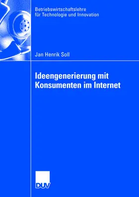 Soll |  Ideengenerierung mit Konsumenten im Internet | Buch |  Sack Fachmedien