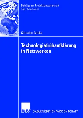 Mieke |  Technologiefrühaufklärung in Netzwerken | Buch |  Sack Fachmedien