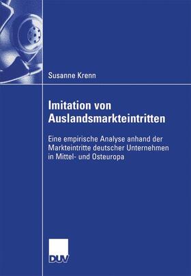 Krenn |  Imitation von Auslandsmarkteintritten | Buch |  Sack Fachmedien