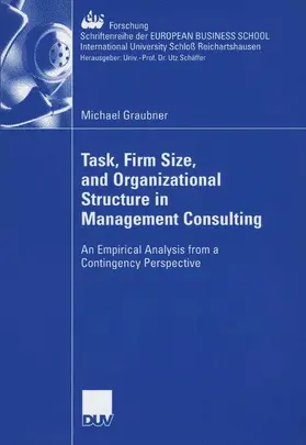 Graubner |  Task, Firm Size, and 0rganizational Structure in Management Consulting | Buch |  Sack Fachmedien