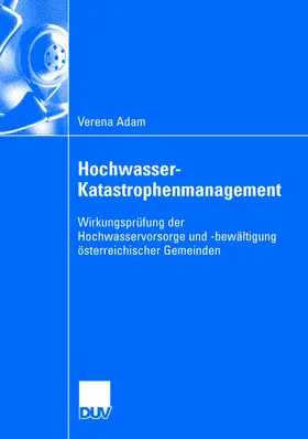 Adam |  Hochwasser-Katastrophenmanagement | Buch |  Sack Fachmedien