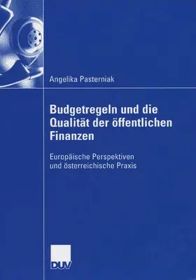 Pasterniak |  Budgetregeln und die Qualität der öffentlichen Finanzen | Buch |  Sack Fachmedien