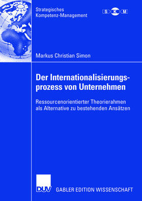 Simon |  Der Internationalisierungsprozess von Unternehmen | Buch |  Sack Fachmedien