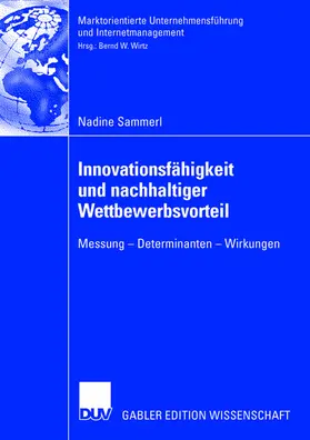 Sammerl |  Innovationsfähigkeit und nachhaltiger Wettbewerbsvorteil | Buch |  Sack Fachmedien