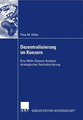 Käfer |  Dezentralisierung im Konzern | Buch |  Sack Fachmedien