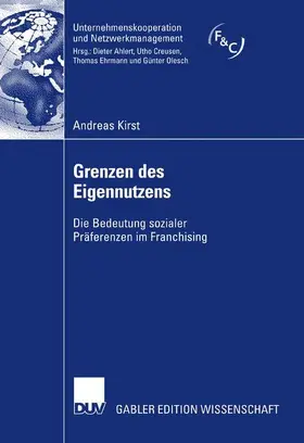 Kirst |  Grenzen des Eigennutzens | Buch |  Sack Fachmedien