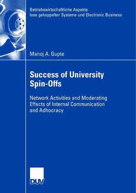 Gupte |  Success of University Spin-Offs | Buch |  Sack Fachmedien