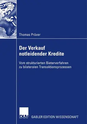 Prüver |  Der Verkauf notleidender Kredite | Buch |  Sack Fachmedien