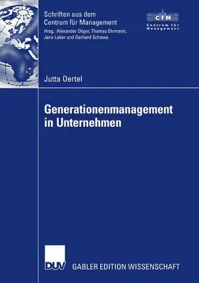 Oertel |  Generationenmanagement in Unternehmen | Buch |  Sack Fachmedien