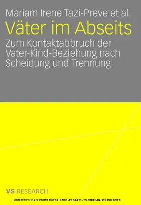 Tazi-Preve / Kapella / Kaindl |  Väter im Abseits | eBook | Sack Fachmedien