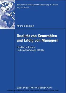 Burkert |  Qualität von Kennzahlen und Erfolg von Managern | eBook | Sack Fachmedien