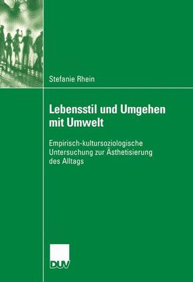 Rhein |  Lebensstil und Umgehen mit Umwelt | Buch |  Sack Fachmedien