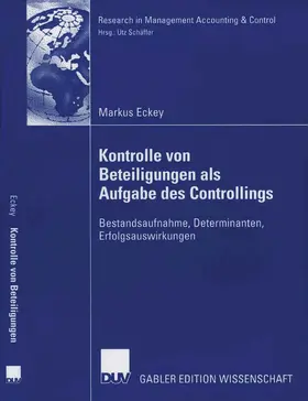 Eckey | Kontrolle von Beteiligungen als Aufgabe des Controllings | E-Book | sack.de