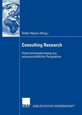 Nissen |  Consulting Research | eBook | Sack Fachmedien
