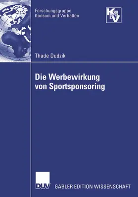 Dudzik | Die Werbewirkung von Sportsponsoring | E-Book | sack.de